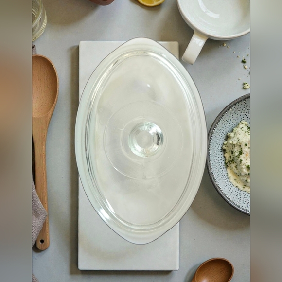 Glasbake Ovenware Casserole Dish - Picture 5 of 7